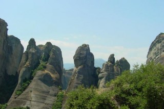 Les rochers des Météores