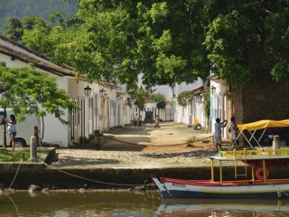 Les rues pavées de Paraty