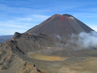 Les volcans du parc Tongariro Les volcans du parc Tongariro