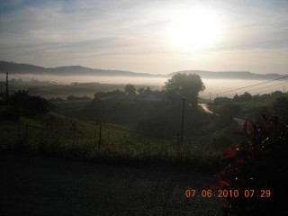 Lever de soleil chez Ernesto ...