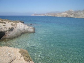 Magnifique plage à Naxos