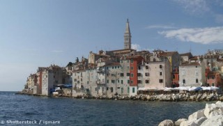 Maisons et terrasse à Rovinj