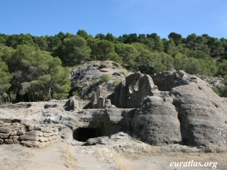 Malaga: ruines de l'église de Bobastro