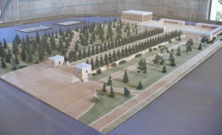 Maquette du Mausolée d'Atatürk.