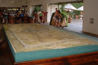 Maquette du site de Tulum