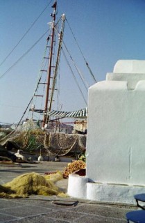 Naoussa - Les filets de pêche Naoussa - Les filets de pêche