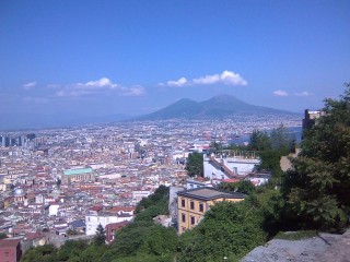 Naples vu du castel S.Elmo