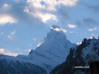 Nuages sur le Cervin Nuages sur le Cervin