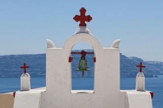 Oia, à travers...