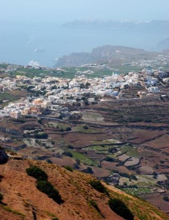 Panorama depuis le monastère Profitis Elias