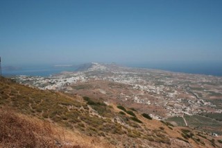Partie nord de Santorin