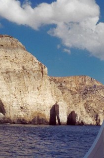 Paysage de falaises