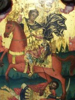 Peinture dans la maison Daskalov - Triavna