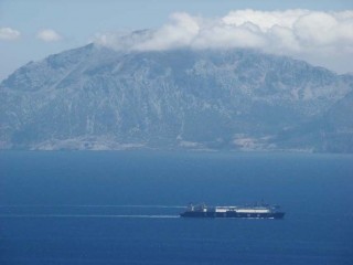 Photo du détroit de Gibraltar (Andalousie)