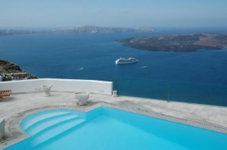 Piscine à Imerovigli