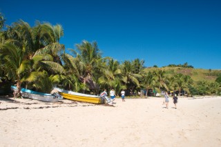 Plage sur l'île Yanuya