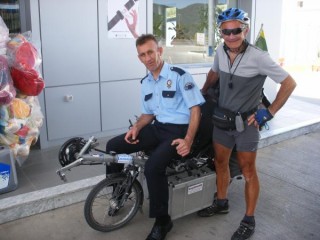 Policier a velo