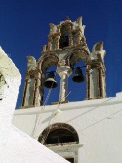 Pyrgos - Gros plan sur clocher