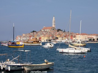 Rovinj ou Rovigno en Istrie