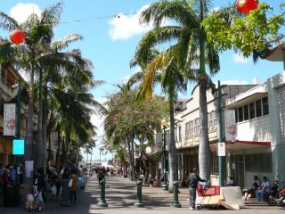 Rue piétonne de Chinatown