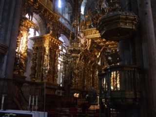SANTIAGO CATHEDRALE INTERIEUR