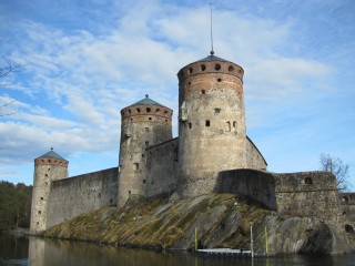 Savonlinna, le château d'Olavinlinna.