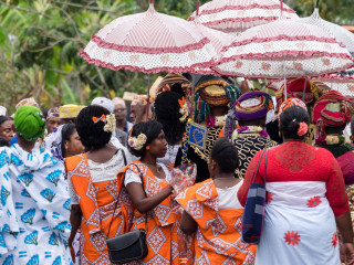 Scène de mariage à Mayotte
