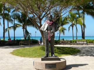 Statue du prince Kuhio Statue du prince Kuhio