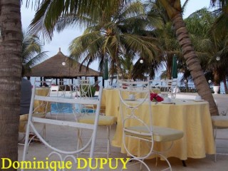 Terrasse de l'Hôtel HIBISCUS