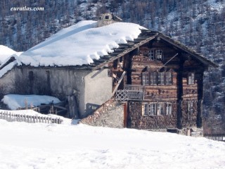 Un chalet à Saas-Fee