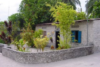 Une maison maldivienne