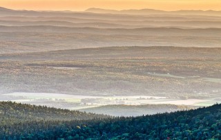 Val Racine et le parc national du Mont-Mégantic...