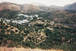 Village sur la route vers Sitia