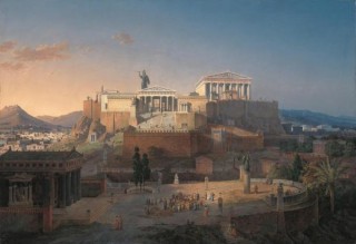 Vue idéale de l'Acropole