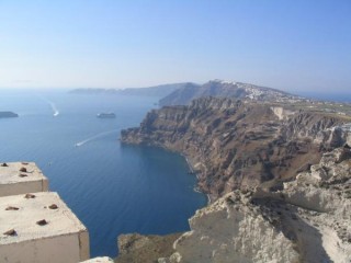 Vue sur la caldera