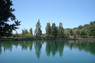 Zaros, le lac