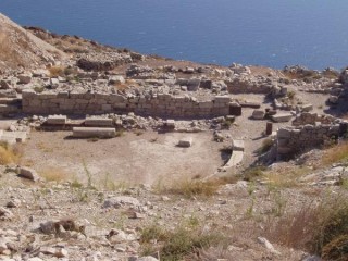 Ancienne Théra ( le theatre)