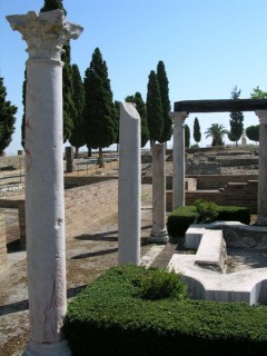 Photo de la cité romaine d'Italica près de... Photo de la cité romaine d'Italica près de...