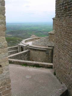 Photo du château de Loarre (Aragon) Photo du château de Loarre (Aragon)