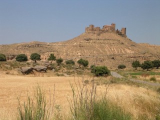 Château-Monastère de Monte Aragon : vue...
