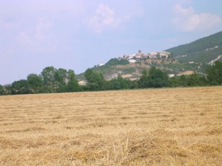 Le village abandonné de Tiermas sur son... Le village abandonné de Tiermas sur son...