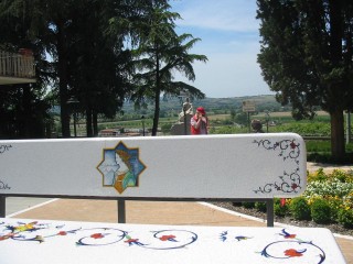 Banc public à Deruta