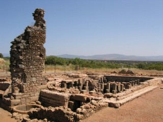Photo des ruines de la cité romaine de Caparra... Photo des ruines de la cité romaine de Caparra...