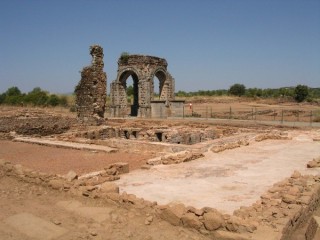 Photo des ruines de la cité romaine de Caparra... Photo des ruines de la cité romaine de Caparra...