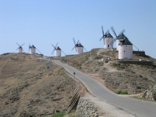 Moulins de Consuegra et Campo de Criptana... Moulins de Consuegra et Campo de Criptana...