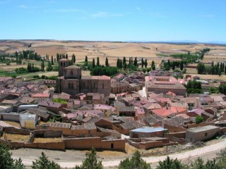 Peñaranda de Duero vu depuis le château Peñaranda de Duero vu depuis le château