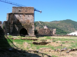 Ponteferrada : vue du château des Templiers