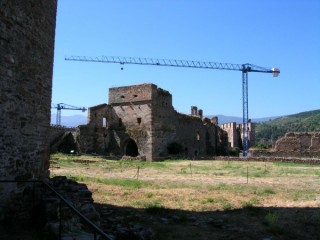 Ponteferrada : vue du château des Templiers