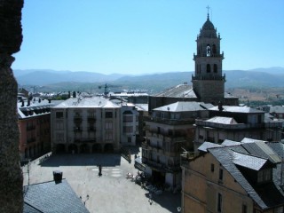 Ponteferrada : vue de la ville haute
