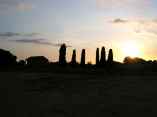 Coucher de soleil sur le forum de la ville... Coucher de soleil sur le forum de la ville...